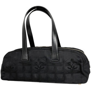 CHANEL Black Logo Bag